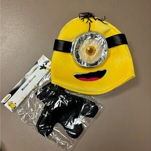 Minion Hat and Gloves Set - Costume